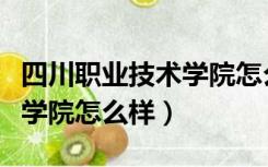 四川职业技术学院怎么样出来（四川职业技术学院怎么样）