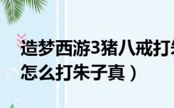 造梦西游3猪八戒打朱子真（造梦西游3八戒怎么打朱子真）