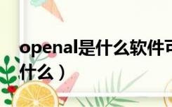 openal是什么软件可以卸载吗?（openal是什么）