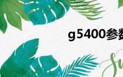 g5400参数（g540）