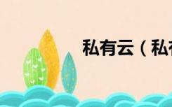 私有云（私有云是什么）