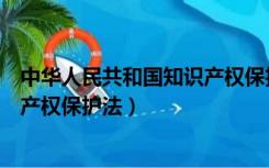 中华人民共和国知识产权保护法心得（中华人民共和国知识产权保护法）