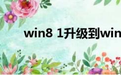 win8 1升级到win10（win8 1升级）