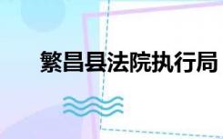 繁昌县法院执行局（繁昌县人民法院）