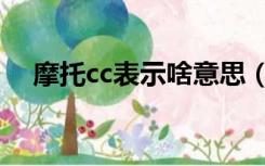 摩托cc表示啥意思（摩托cc是什么意思）