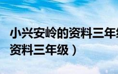 小兴安岭的资料三年级上册课件（小兴安岭的资料三年级）