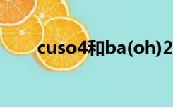 cuso4和ba(oh)2反应的离子方程式