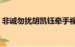 非诚勿扰胡凯钰牵手视频（非诚勿扰胡凯钰）