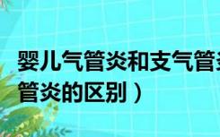 婴儿气管炎和支气管炎的区别（气管炎和支气管炎的区别）