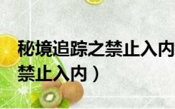 秘境追踪之禁止入内星际飞行3（秘境追踪之禁止入内）