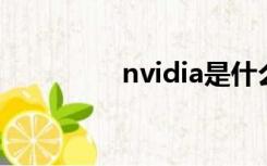 nvidia是什么（nividia）