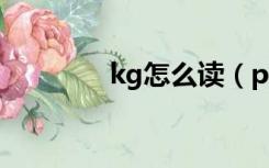 kg怎么读（please怎么读）