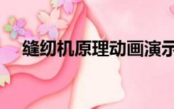 缝纫机原理动画演示讲解（缝纫机原理）