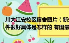 川大江安校区宿舍图片（新生求助听说川大江安校区宿舍条件很好具体是怎样的 有图最好）