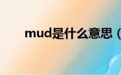 mud是什么意思（Mua是什么意思）