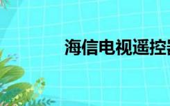 海信电视遥控器（海信彩电）