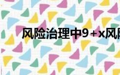 风险治理中9+x风险是指（风险治理）