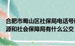 合肥市蜀山区社保局电话号码是多少（合肥市蜀山区人力资源和社会保障局有什么公交）