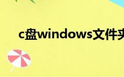 c盘windows文件夹太大了怎么清理hp