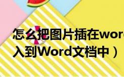 怎么把图片插在word文档上（如何把图片插入到Word文档中）