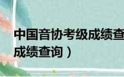 中国音协考级成绩查询2021（中国音协考级成绩查询）