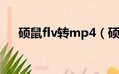 硕鼠flv转mp4（硕鼠视频格式转换器）