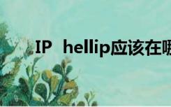 IP  hellip应该在哪里杀原通关档案？