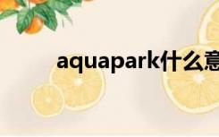 aquapark什么意思（aquapark）