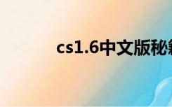 cs1.6中文版秘籍（cs2 0秘籍）