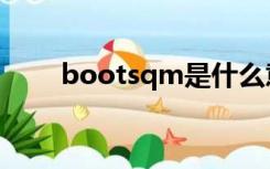 bootsqm是什么意思（bootsqm）