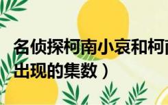 名侦探柯南小哀和柯南集数（名侦探柯南小哀出现的集数）