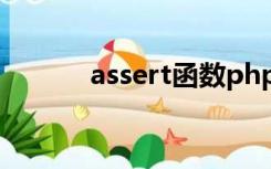 assert函数php（assert函数）