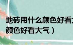 地砖用什么颜色好看大气不过时（地砖用什么颜色好看大气）