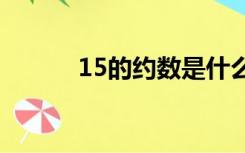 15的约数是什么（约数是什么）