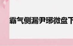 霸气侧漏尹琊微盘下载（霸气侧漏尹琊）