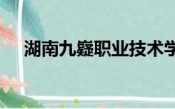 湖南九嶷职业技术学院2022录取分数线