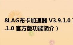 8LAG布卡加速器 V3.9.1.0 官方版（8LAG布卡加速器 V3.9.1.0 官方版功能简介）