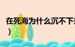 在死海为什么沉不下去（死海为什么沉不下去）