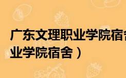 广东文理职业学院宿舍有空调吗（广东文理职业学院宿舍）