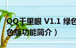 QQ千里眼 V1.1 绿色版（QQ千里眼 V1.1 绿色版功能简介）