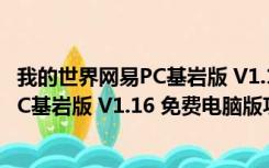 我的世界网易PC基岩版 V1.16 免费电脑版（我的世界网易PC基岩版 V1.16 免费电脑版功能简介）