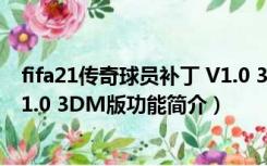 fifa21传奇球员补丁 V1.0 3DM版（fifa21传奇球员补丁 V1.0 3DM版功能简介）