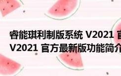 睿能琪利制版系统 V2021 官方最新版（睿能琪利制版系统 V2021 官方最新版功能简介）