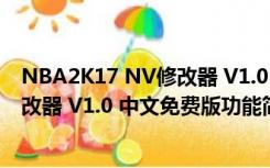 NBA2K17 NV修改器 V1.0 中文免费版（NBA2K17 NV修改器 V1.0 中文免费版功能简介）