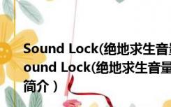 Sound Lock(绝地求生音量增强器) V1.3.2 免费汉化版（Sound Lock(绝地求生音量增强器) V1.3.2 免费汉化版功能简介）