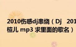 2010伤感dj串烧（Dj   2014中文伤感情歌大碟串烧 By Dj楦儿 mp3 求里面的歌名）