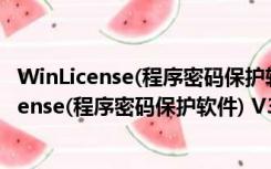 WinLicense(程序密码保护软件) V3.0.4.0 破解版（WinLicense(程序密码保护软件) V3.0.4.0 破解版功能简介）