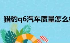 猎豹q6汽车质量怎么样论坛（猎豹q6汽车）