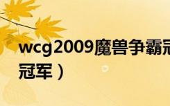 wcg2009魔兽争霸冠军（wcg魔兽争霸历届冠军）