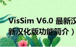 VisSim V6.0 最新汉化版（VisSim V6.0 最新汉化版功能简介）